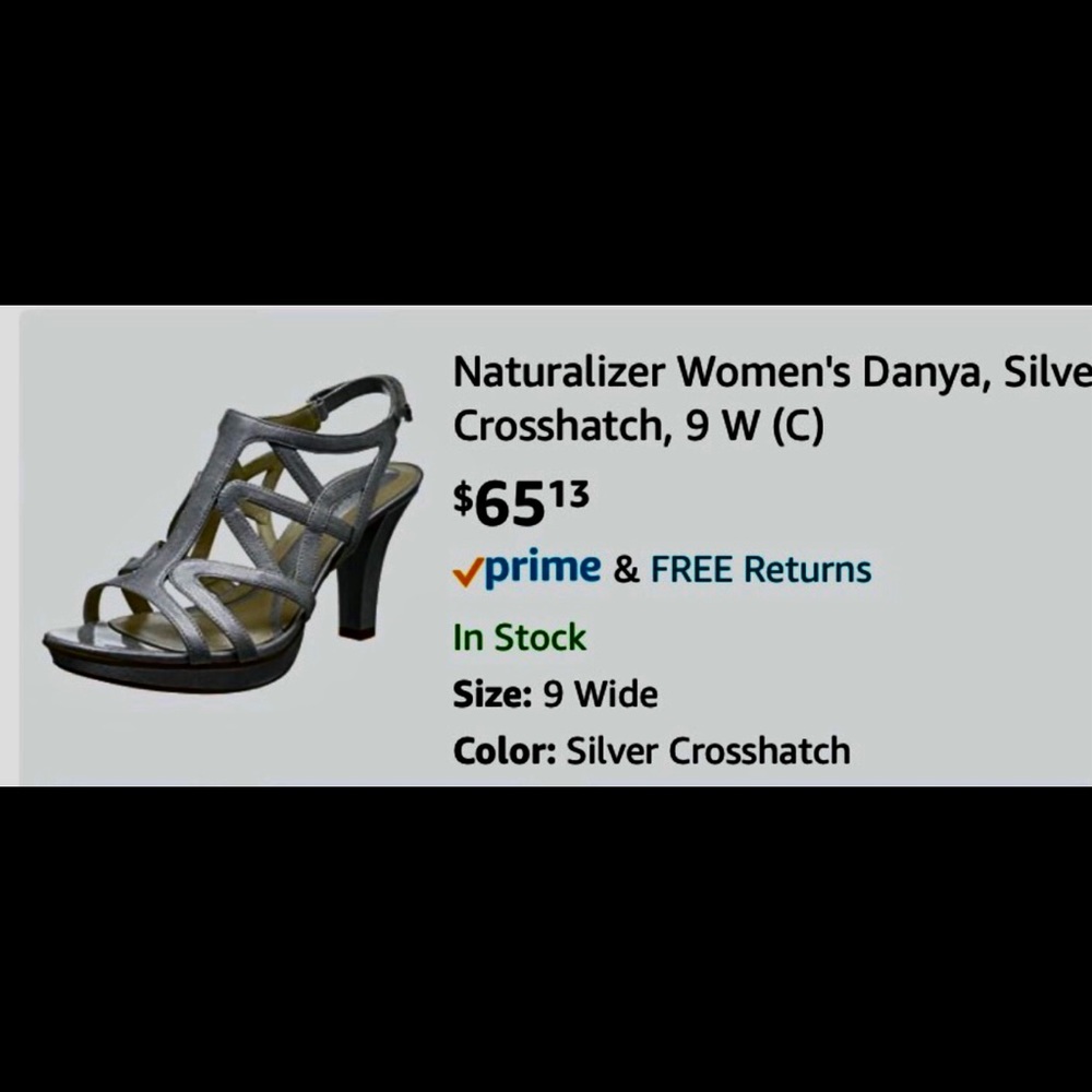 Naturalized women’s dress shoe. Never worn outside my house.